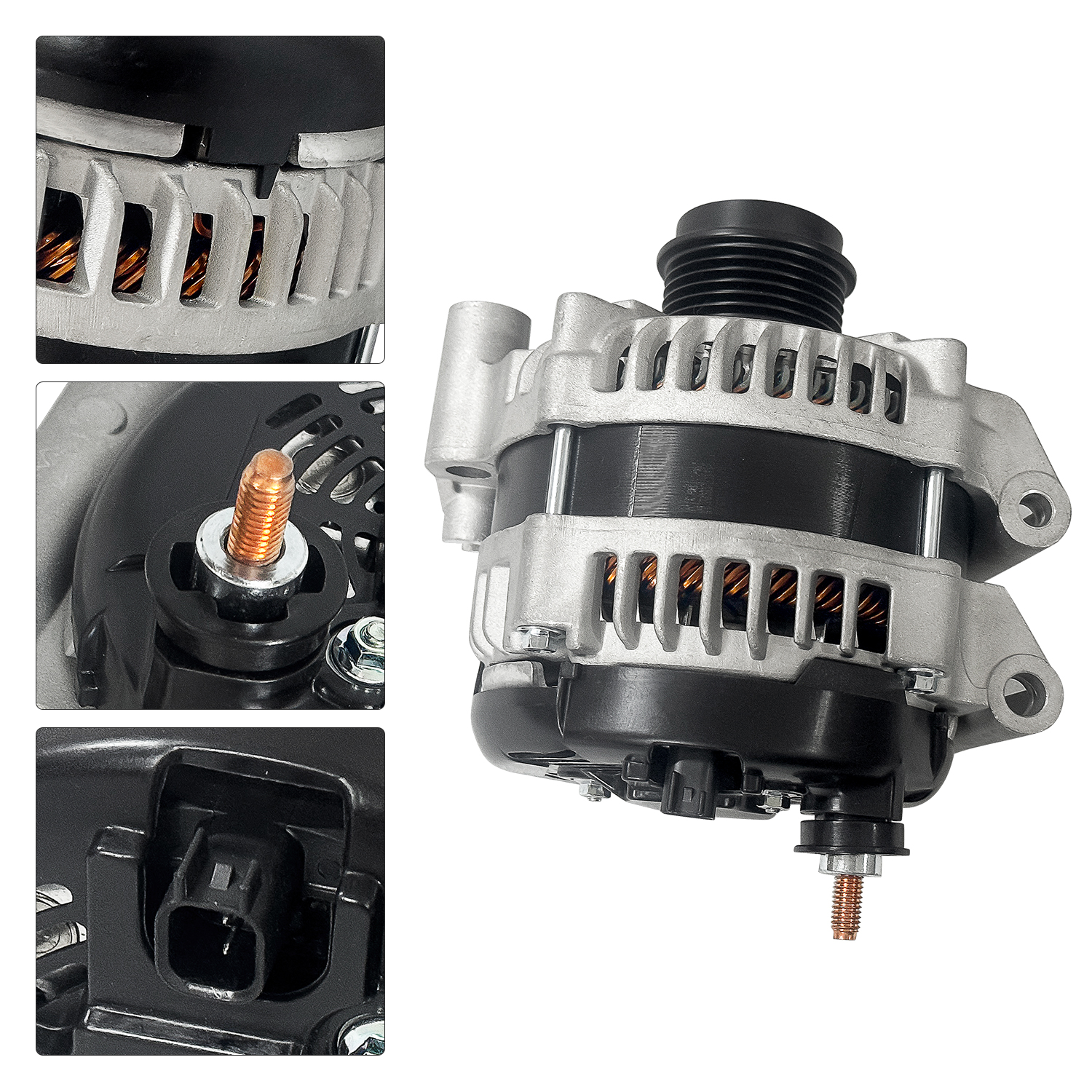 250 Amp Alternator fit for Ram Promaster 1500/2500/3500 2014-2021 3.6L (220) V6
