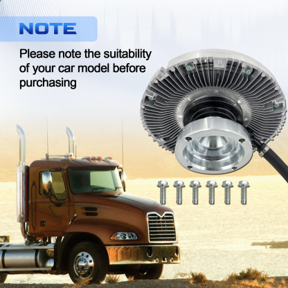 Engine Cooling Fan Clutch for Volvo D13 D11 12.8L 10.8L L6 for Mack MP7 MP8 11L 13L