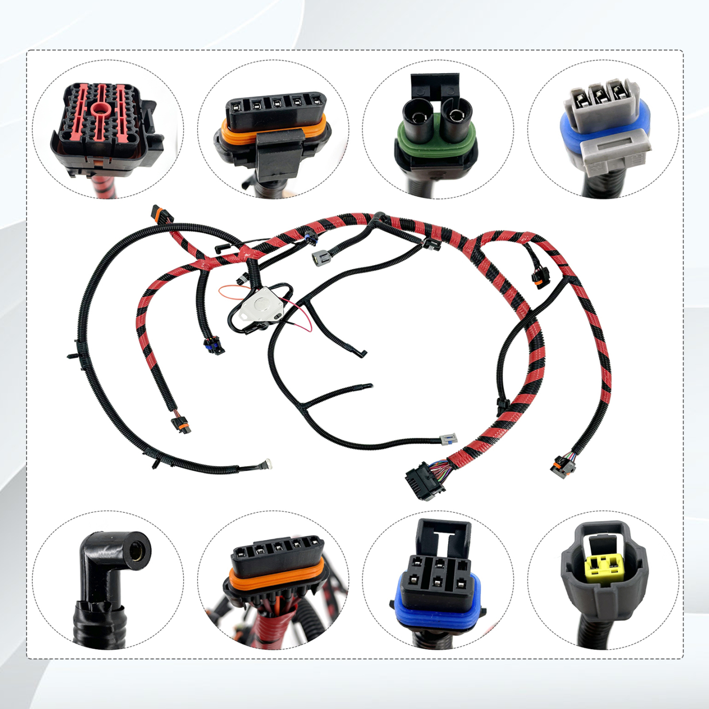 Engine Wiring Harness Assembly Fit for 1997 Ford F-250 HD F-350 F-Super Duty 7.3L Diesel