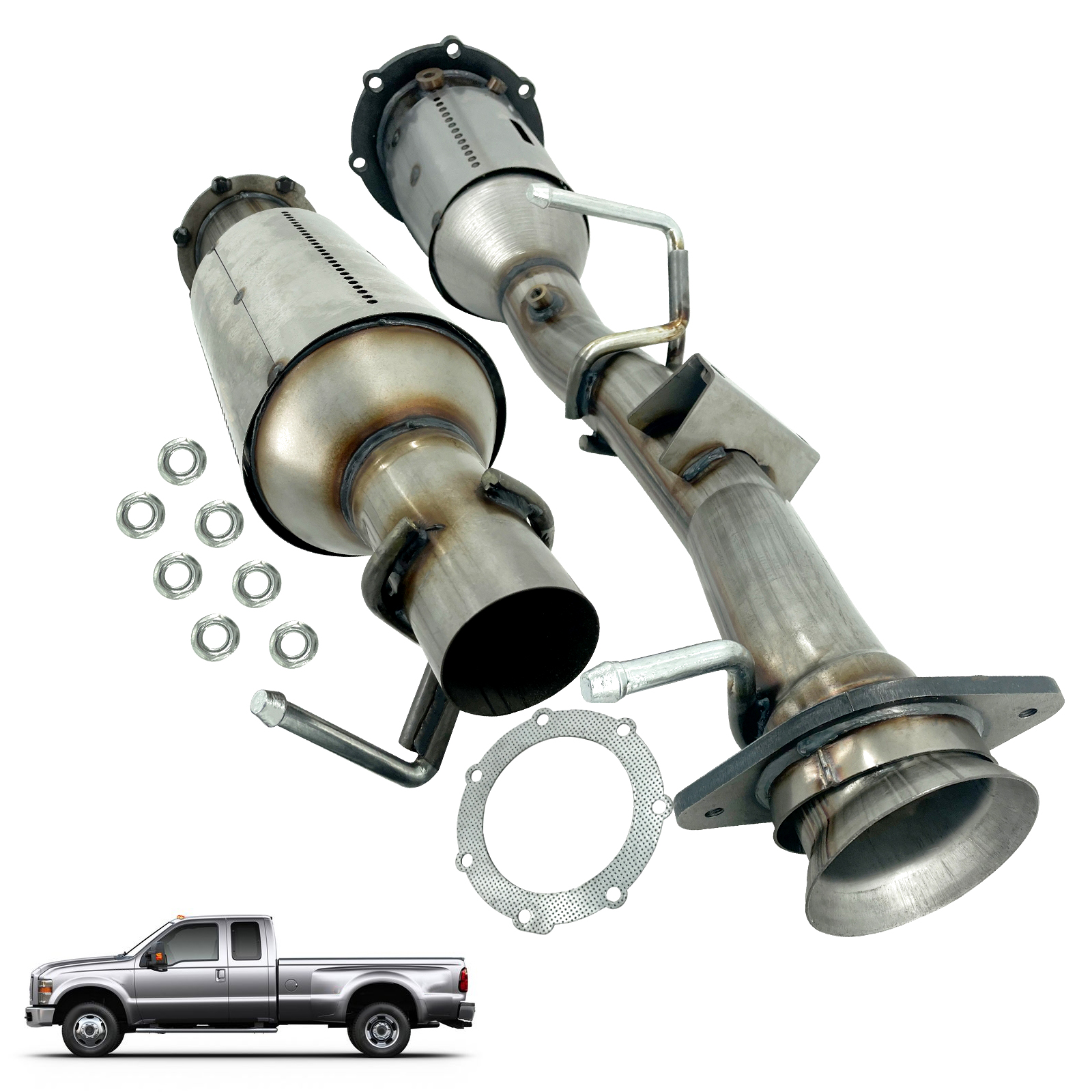 Catalytic Converter Fits For Ford F250 F-350 2008 2009 2010 Super Duty Diesel 6.4L