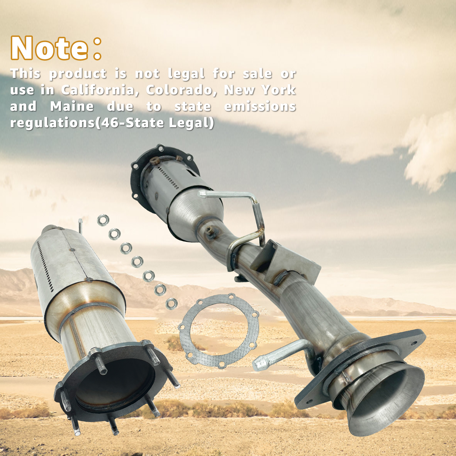 Catalytic Converter Fits For Ford F250 F-350 2008 2009 2010 Super Duty Diesel 6.4L