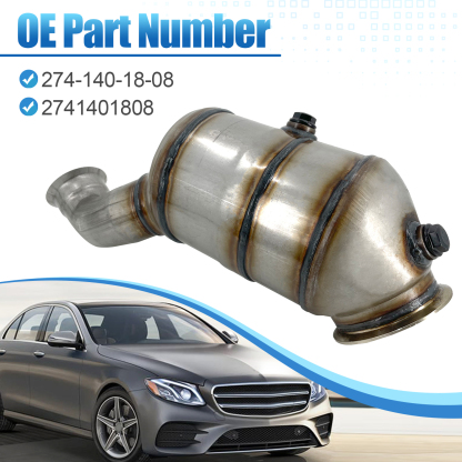 Front Catalytic Converter fit for 2015-2020 Mercedes-Benz C300 E300 GLC300 2.0L