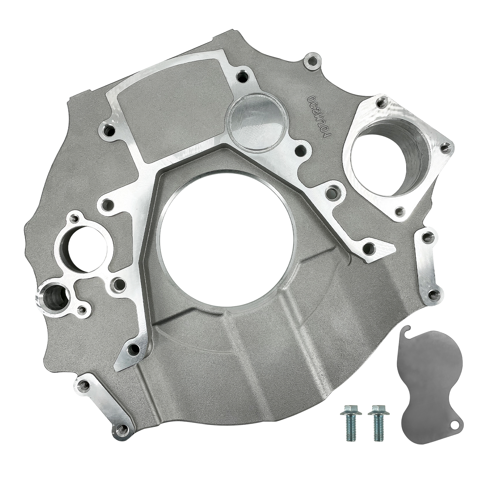 Transmission Adapter Plate fit for 2007-2024 Dodge 2500 3500, Replacement for Cummins 6.7L Diesel Engine 68RFE Trans Flywheel Bell Housing
