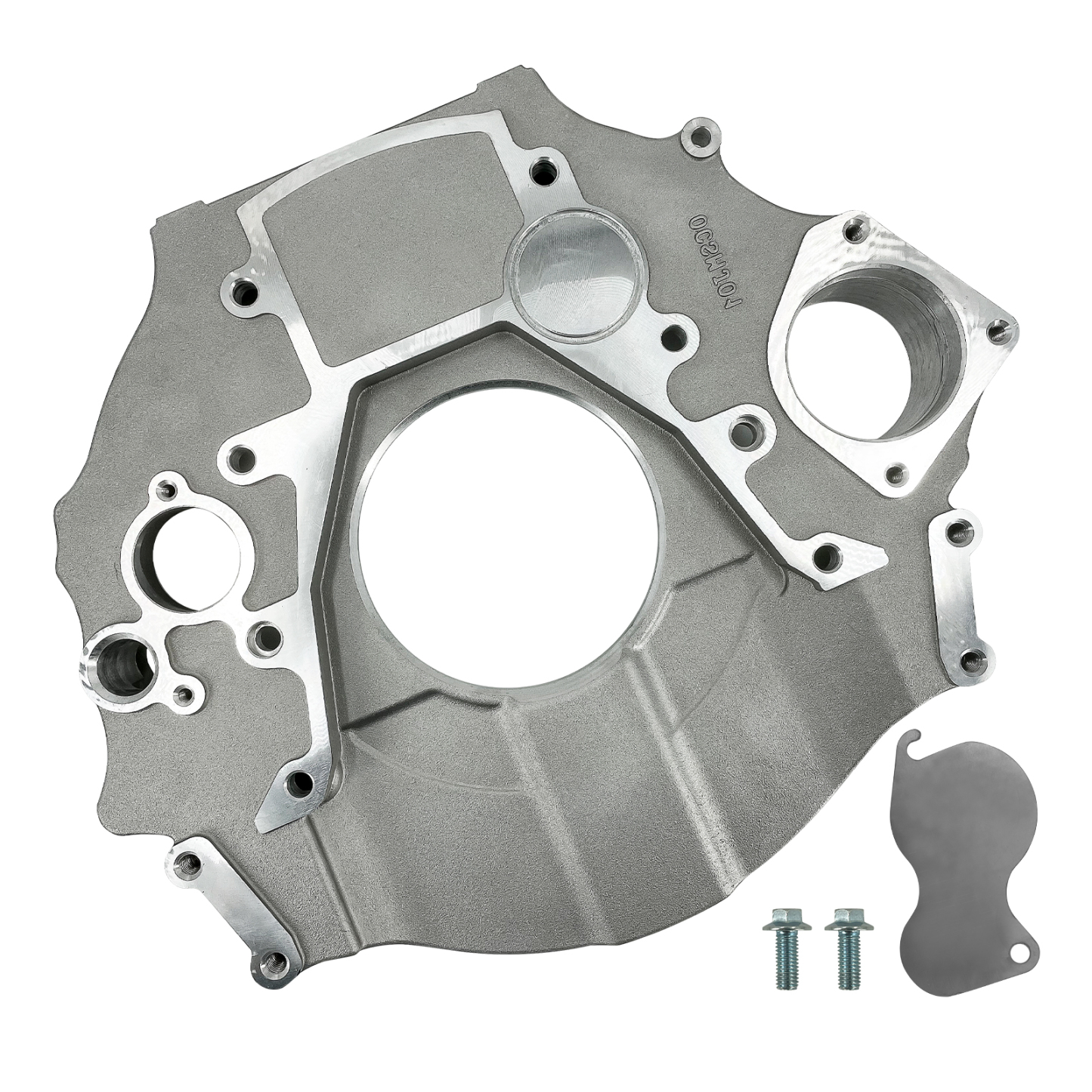 Transmission Adapter Plate fit for 2007-2024 Dodge 2500 3500, Replacement for Cummins 6.7L Diesel Engine 68RFE Trans Flywheel Bell Housing