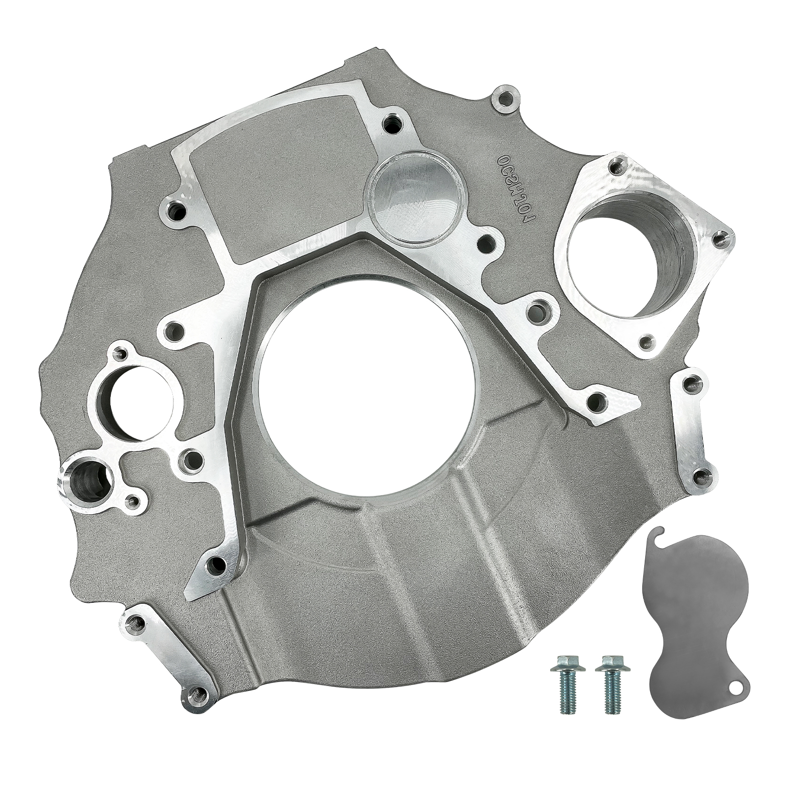 Transmission Adapter Plate fit for 2007-2024 Dodge 2500 3500, Replacement for Cummins 6.7L Diesel Engine 68RFE Trans Flywheel Bell Housing
