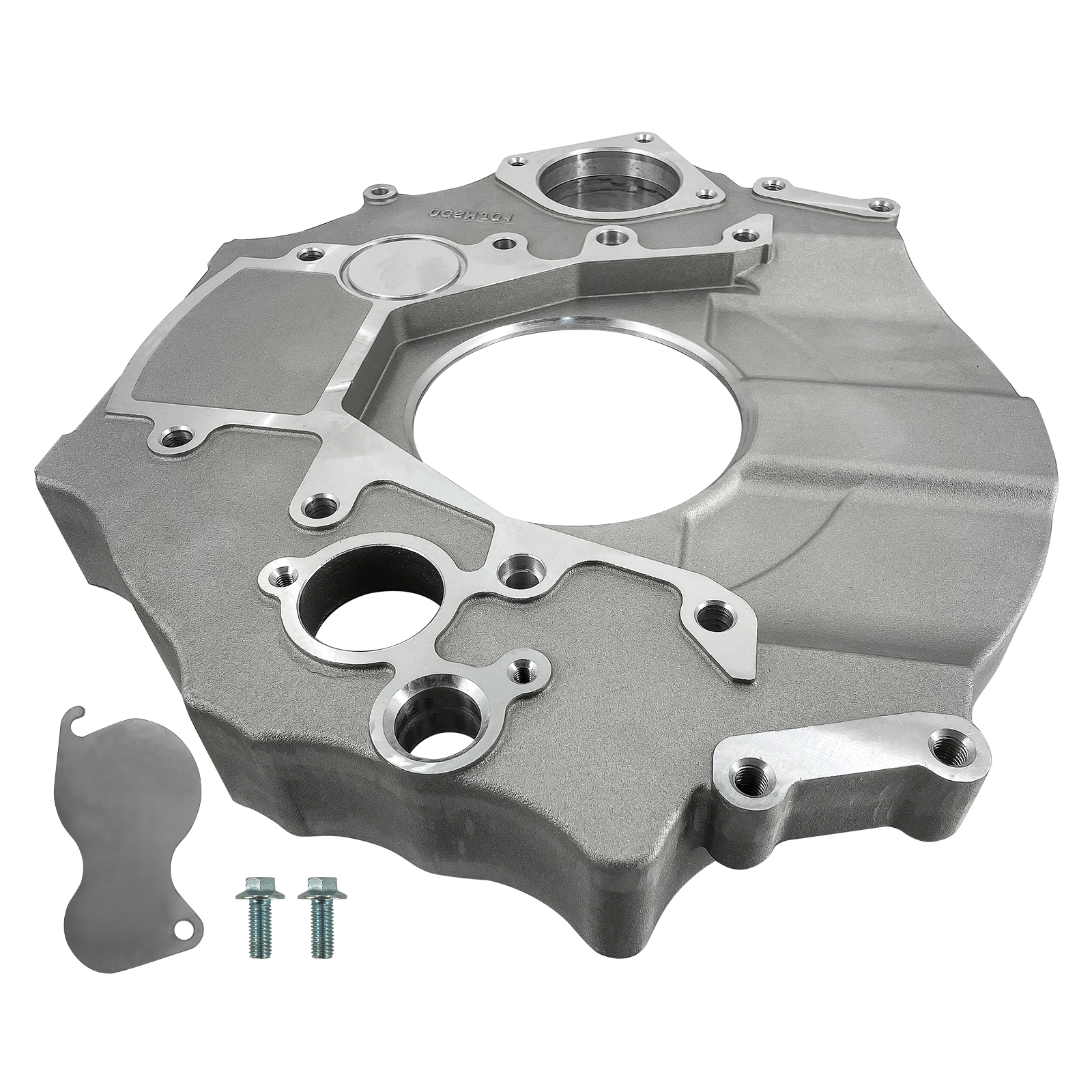 Transmission Adapter Plate fit for 2007-2024 Dodge 2500 3500, Replacement for Cummins 6.7L Diesel Engine 68RFE Trans Flywheel Bell Housing