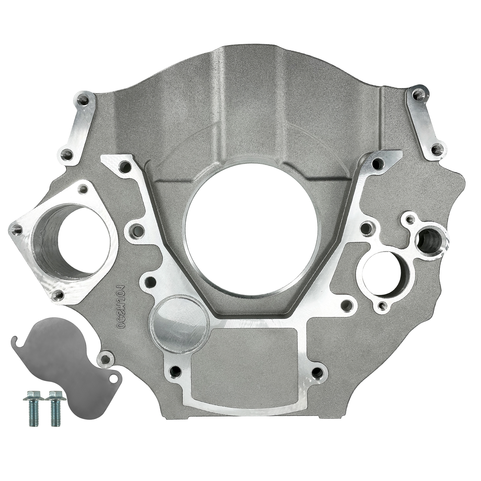 Transmission Adapter Plate fit for 2007-2024 Dodge 2500 3500, Replacement for Cummins 6.7L Diesel Engine 68RFE Trans Flywheel Bell Housing