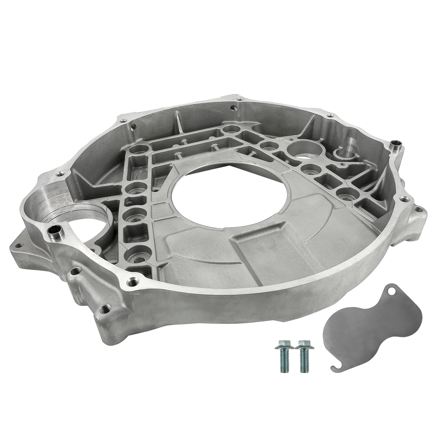 Transmission Adapter Plate fit for 2007-2024 Dodge 2500 3500, Replacement for Cummins 6.7L Diesel Engine 68RFE Trans Flywheel Bell Housing