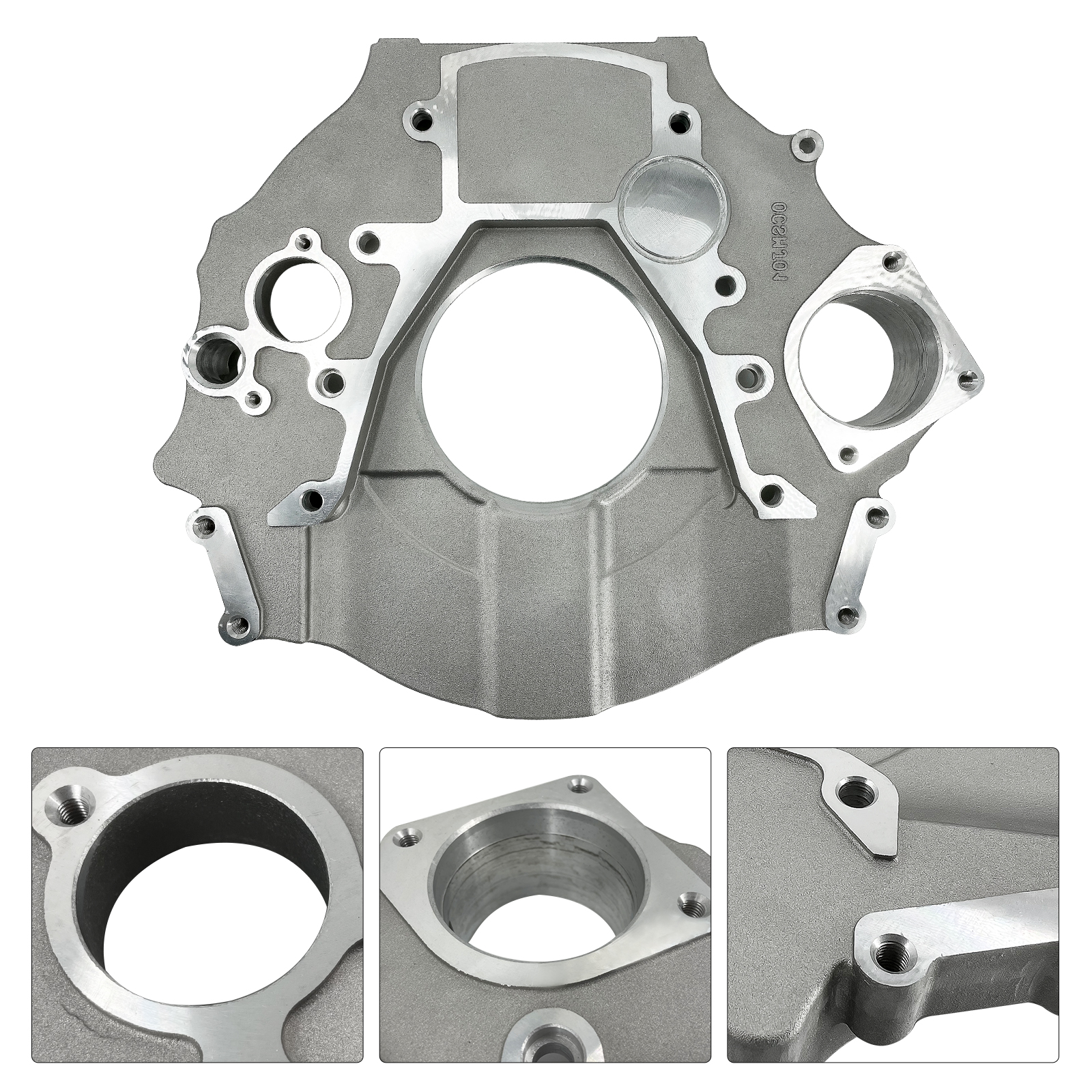 Transmission Adapter Plate fit for 2007-2024 Dodge 2500 3500, Replacement for Cummins 6.7L Diesel Engine 68RFE Trans Flywheel Bell Housing