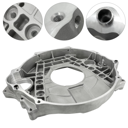 Transmission Adapter Plate fit for 2007-2024 Dodge 2500 3500, Replacement for Cummins 6.7L Diesel Engine 68RFE Trans Flywheel Bell Housing