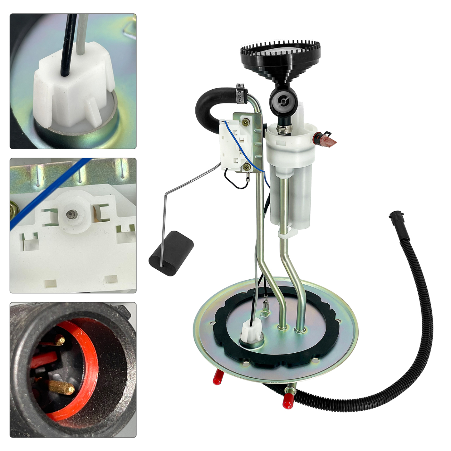 Fuel Tank Sending Unit Fits for Ford F-350 F-450 F-550 Super Duty V8 7.3L 1999-2003 with Midship Fuel Tank