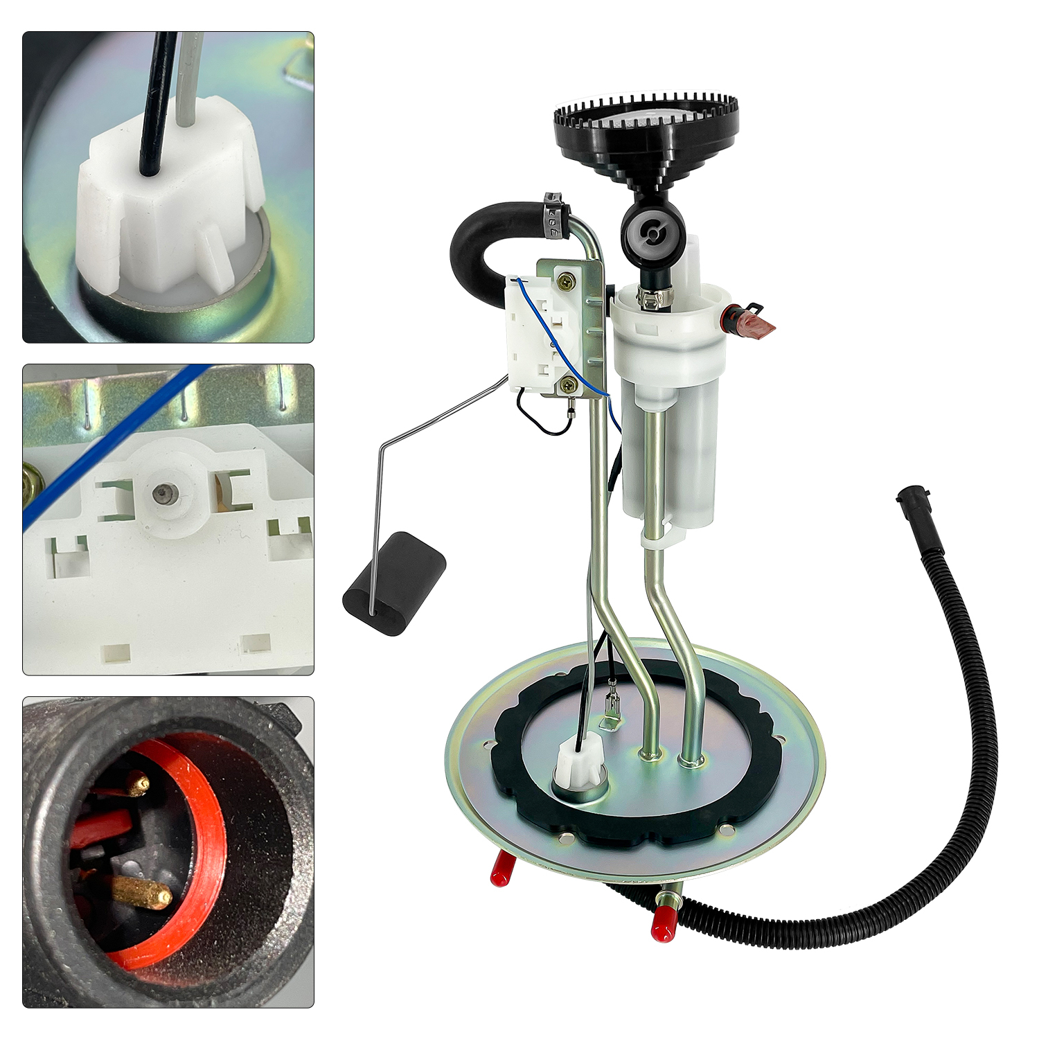 Fuel Tank Sending Unit Fits for Ford F-350 F-450 F-550 Super Duty V8 7.3L 1999-2003 with Midship Fuel Tank