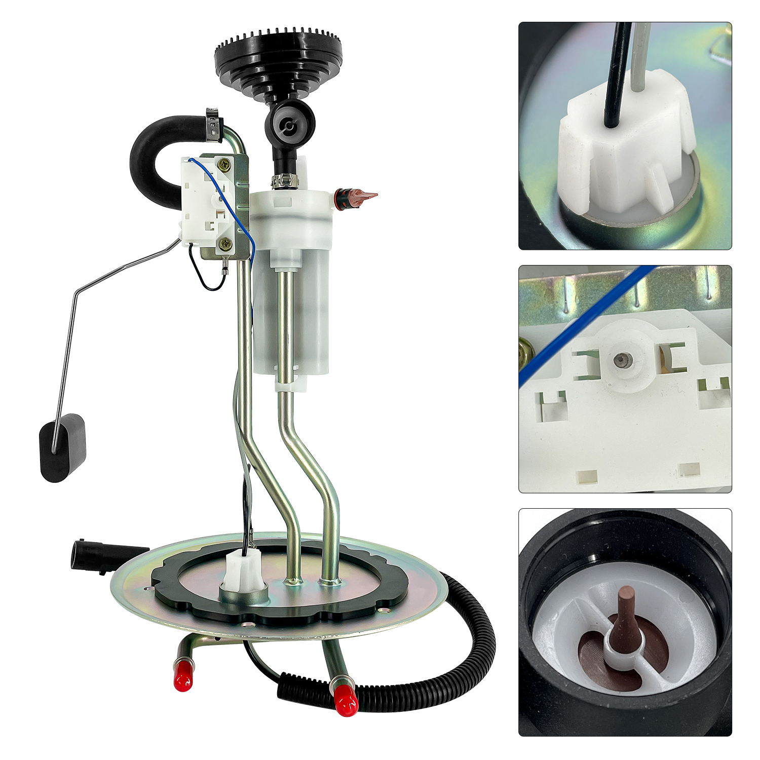 Fuel Tank Sending Unit Fits for Ford F-350 F-450 F-550 Super Duty V8 7.3L 1999-2003 with Midship Fuel Tank