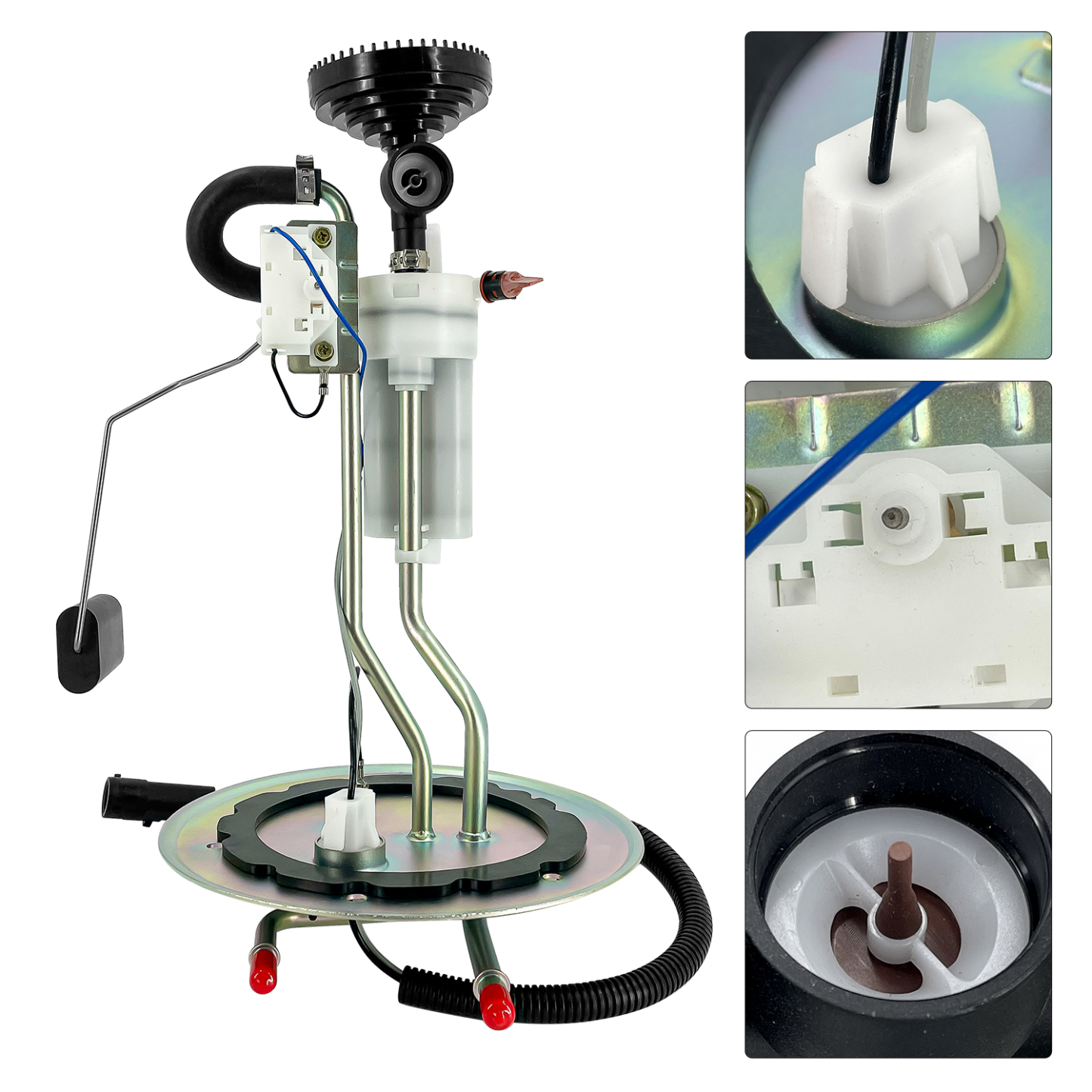 Fuel Tank Sending Unit Fits for Ford F-350 F-450 F-550 Super Duty V8 7.3L 1999-2003 with Midship Fuel Tank