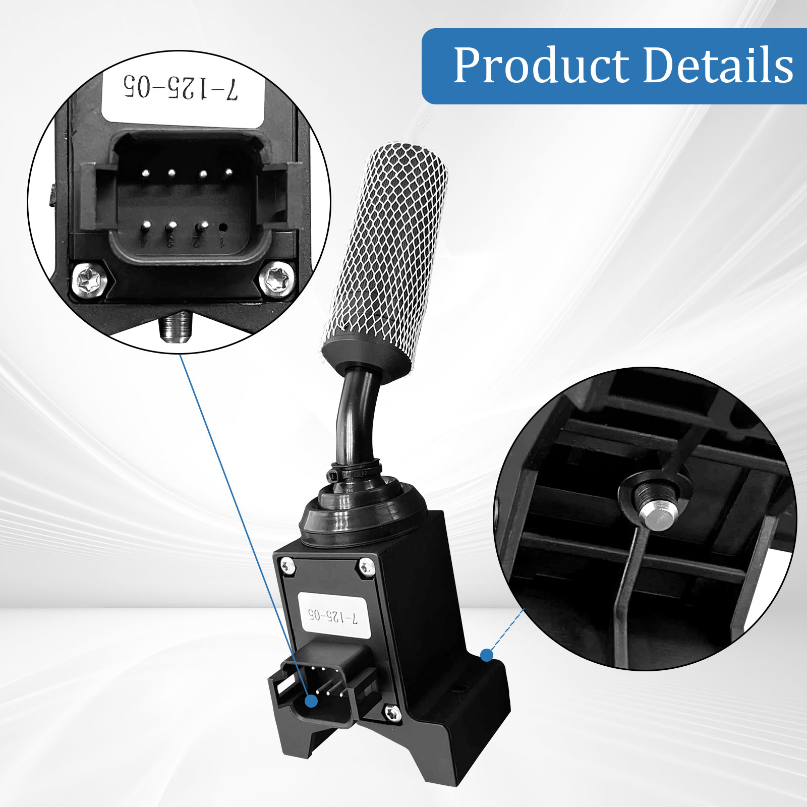Transmission Shifter Assembly Fit for Genie GTH-1048 GTH-1056 GTH-636 GTH-644 GTH-842 GTH-844 TH1048C TH1056C TH636C TH842C TH844C