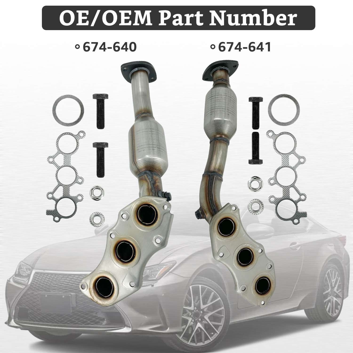 Catalytic Converter for Lexus IS250 2.5L 2006-2015 for GS350 IS350 3.5L 2011-2017