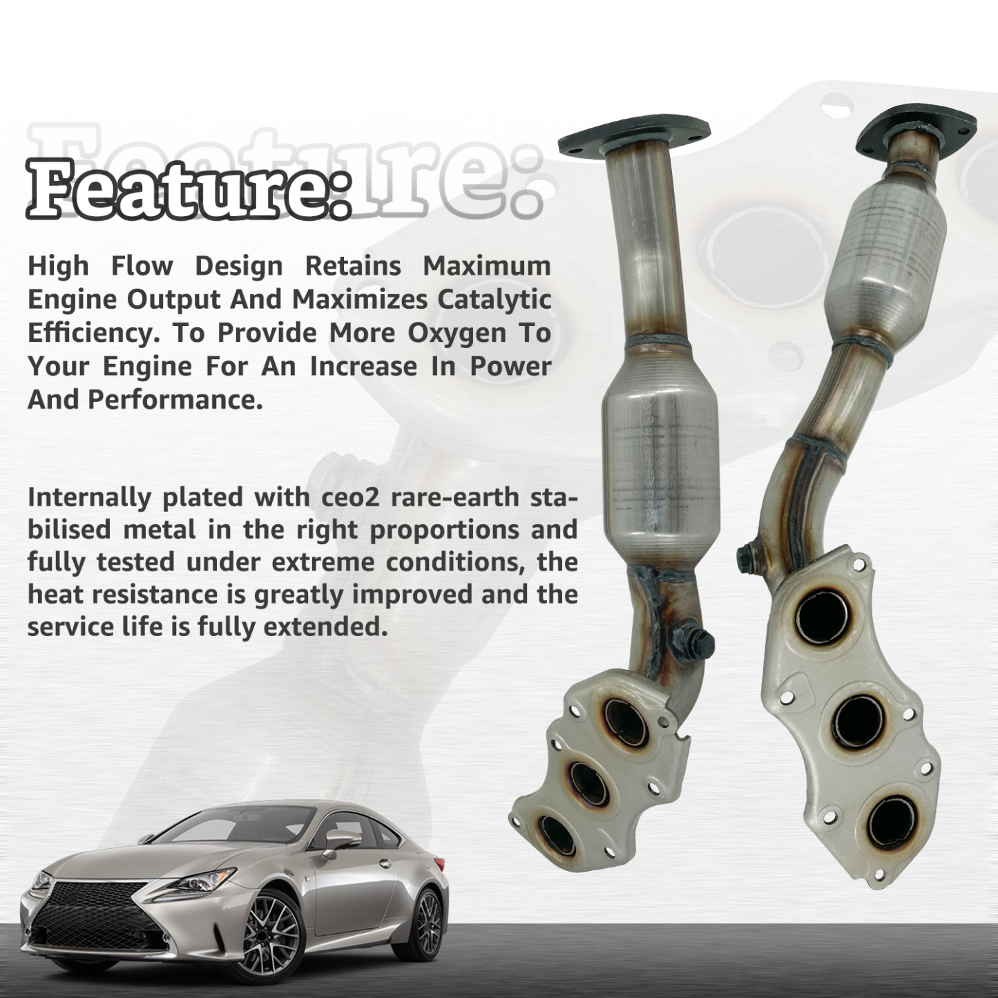 Catalytic Converter for Lexus IS250 2.5L 2006-2015 for GS350 IS350 3.5L 2011-2017