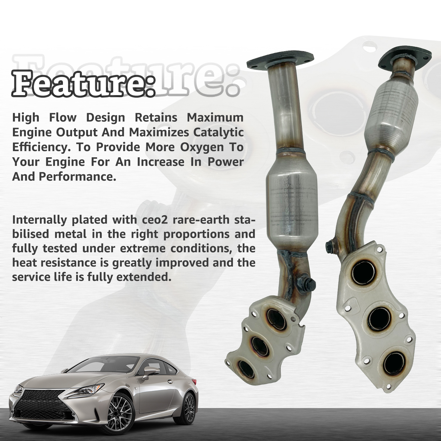 Catalytic Converter for Lexus IS250 2.5L 2006-2015 for GS350 IS350 3.5L 2011-2017