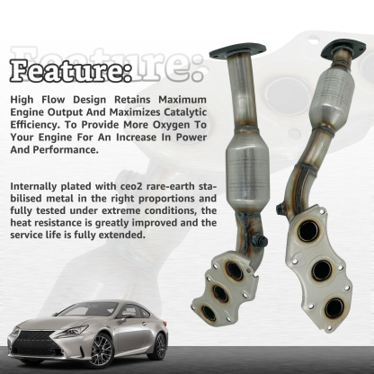 Catalytic Converter for Lexus IS250 2.5L 2006-2015 for GS350 IS350 3.5L 2011-2017