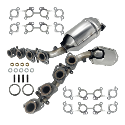1 Pair Left and Right Exhaust Catalytic Converters Kit Fits Lexus GX470 Toyota 4Runner 2003-2004 EPA Compliant