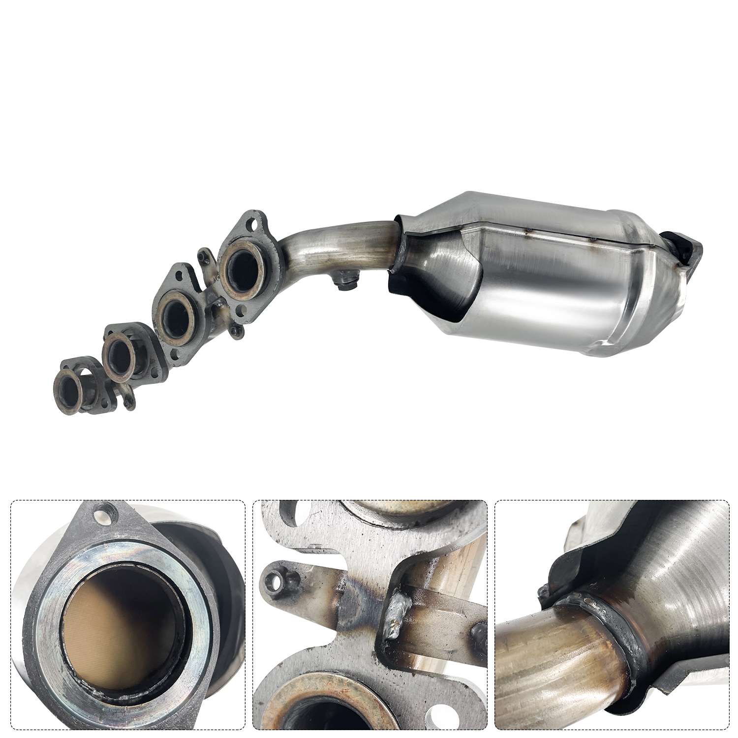 1 Pair Left and Right Exhaust Catalytic Converters Kit Fits Lexus GX470 Toyota 4Runner 2003-2004 EPA Compliant