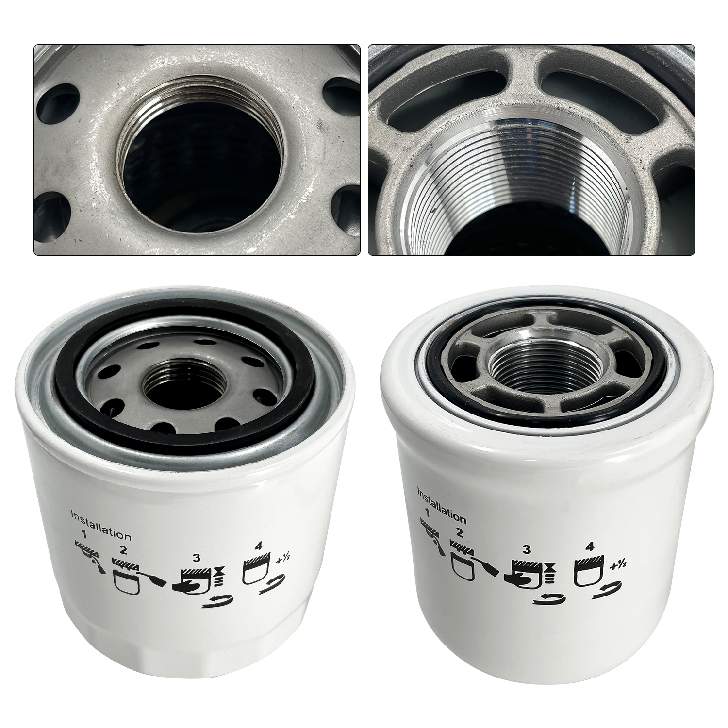 Complete Maintenance Service Filter Kit 8 in 1 for Bobcat S450 S510 S530 S550 S570 S590 S595 S630 S650 T450 T550 T590 T595 T630 T650