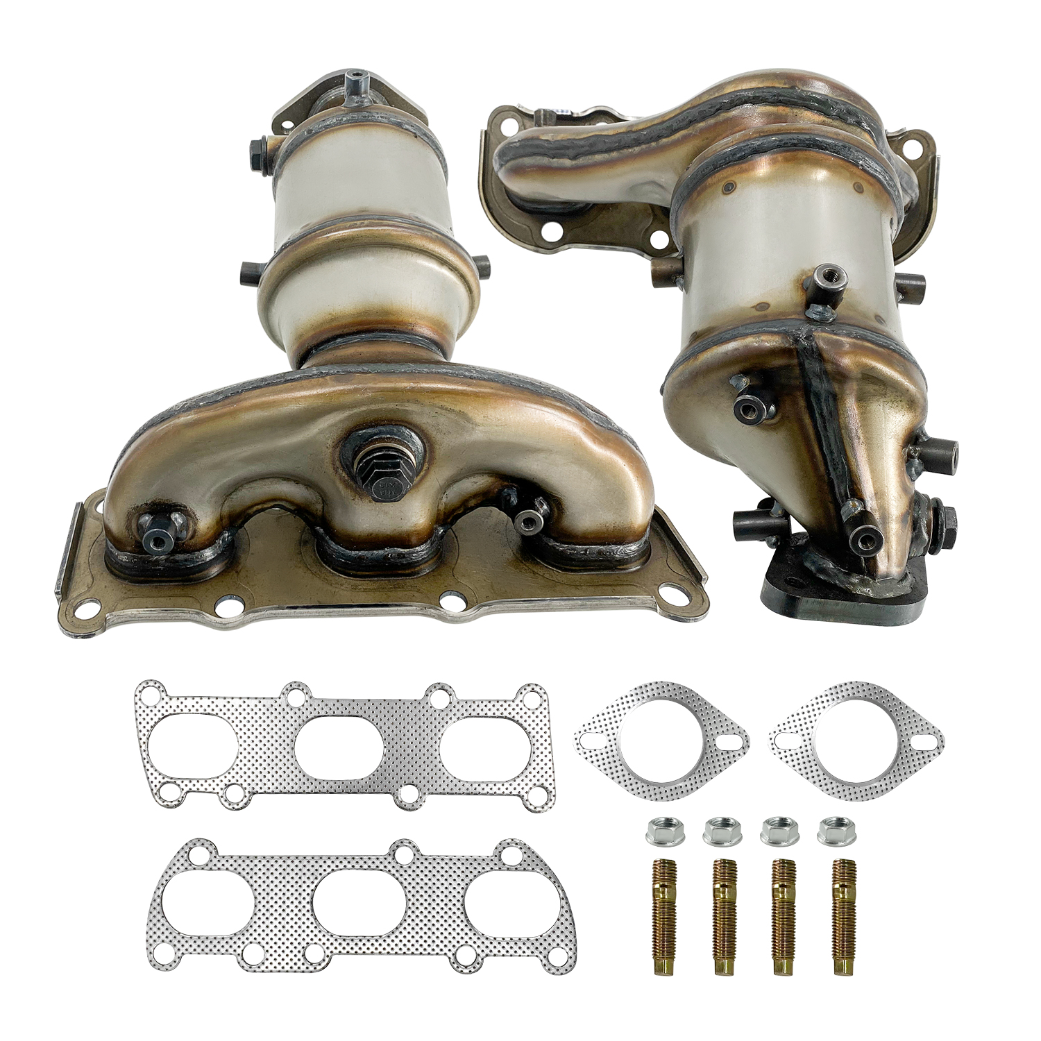 674-421&674-084 Front and Rear Catalytic Converter Set fit for 2013-2023 Hyundai Santa Fe XL Palisade, 2014-2023 Kia Sorento Telluride 3.3L 3.8L V6 AWD