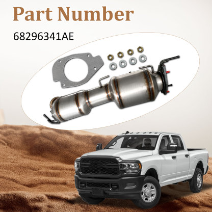 Dodge Catalytic Converter Diesel Particulate Filter (DPF) for Dodge Ram 2500 3500 Diesel 6.7L L6 2019-2024
