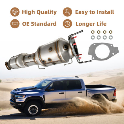 Dodge Catalytic Converter Diesel Particulate Filter (DPF) for Dodge Ram 2500 3500 Diesel 6.7L L6 2019-2024