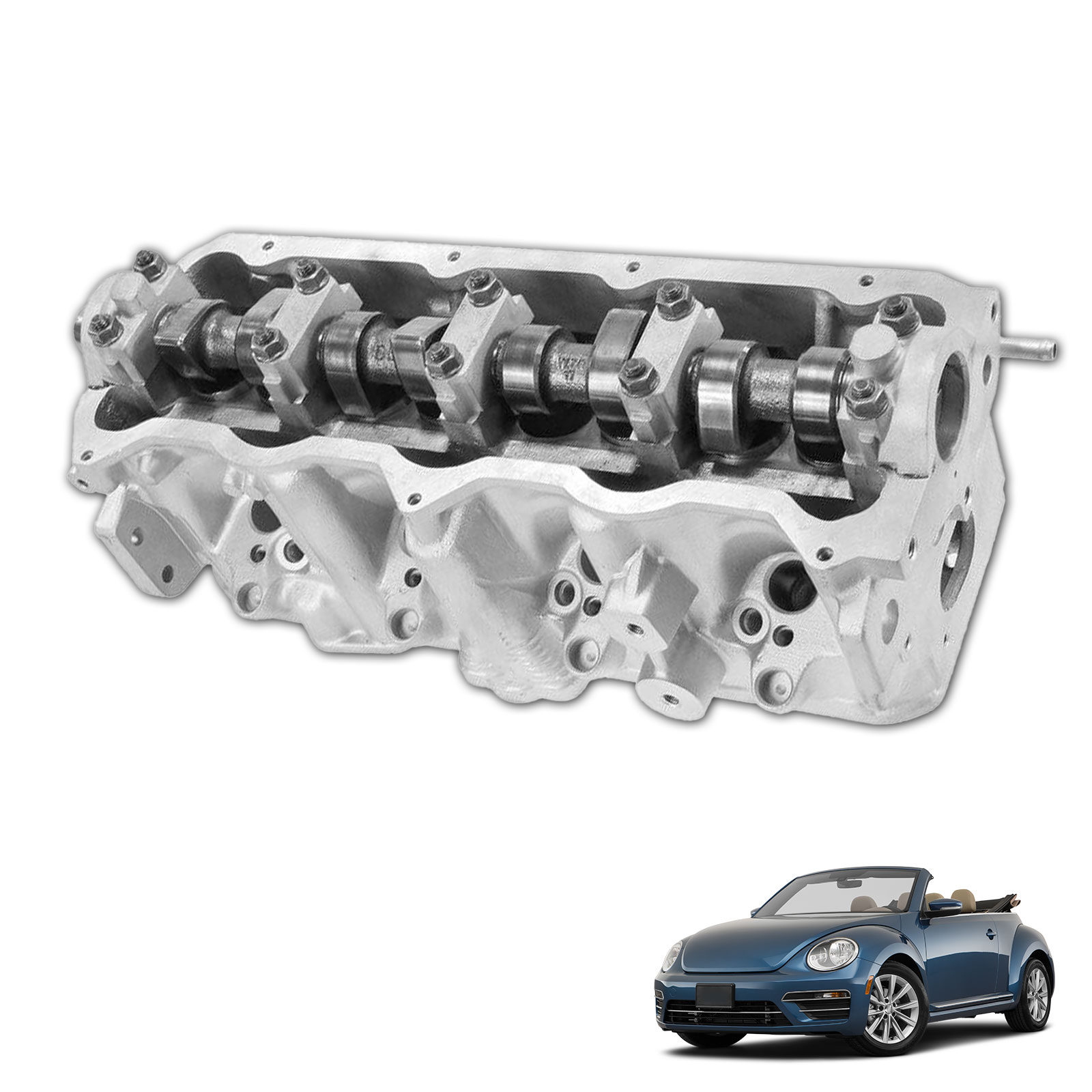 Engine Cylinder Head Assembly for VW 1.9 TDI ALH Engines for Beetle 1998-2007 for Golf 1999-2005 for Jetta 1999-2006 1.9L