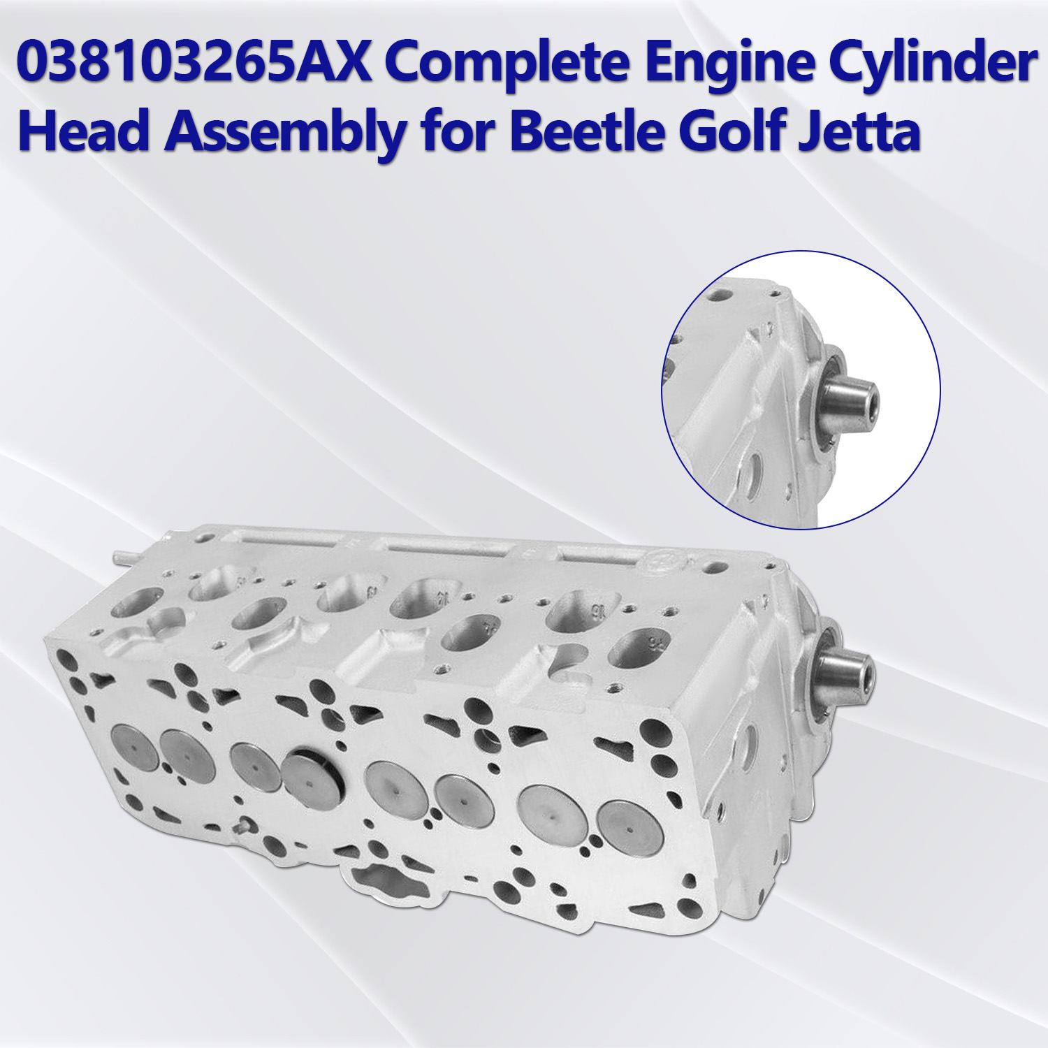 Engine Cylinder Head Assembly for VW 1.9 TDI ALH Engines for Beetle 1998-2007 for Golf 1999-2005 for Jetta 1999-2006 1.9L