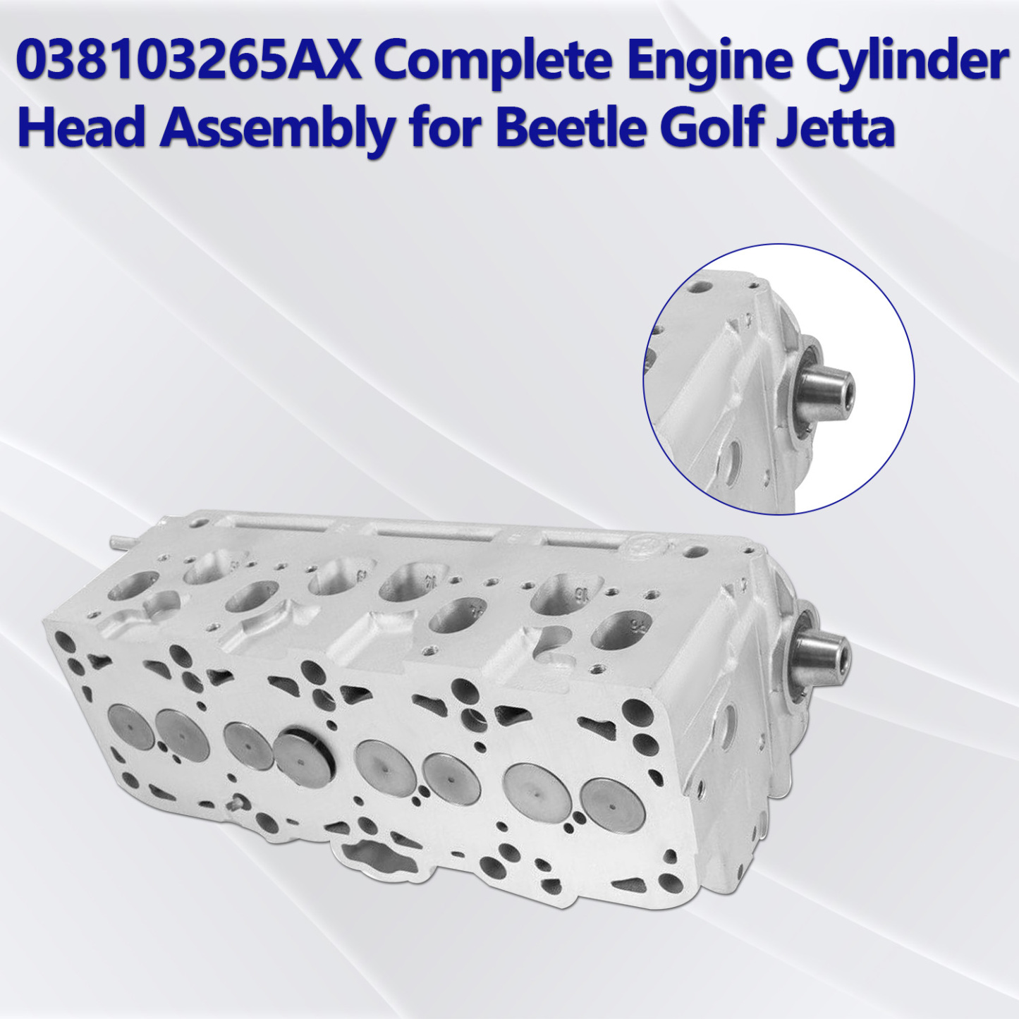 Engine Cylinder Head Assembly for VW 1.9 TDI ALH Engines for Beetle 1998-2007 for Golf 1999-2005 for Jetta 1999-2006 1.9L