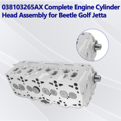Engine Cylinder Head Assembly for VW 1.9 TDI ALH Engines for Beetle 1998-2007 for Golf 1999-2005 for Jetta 1999-2006 1.9L