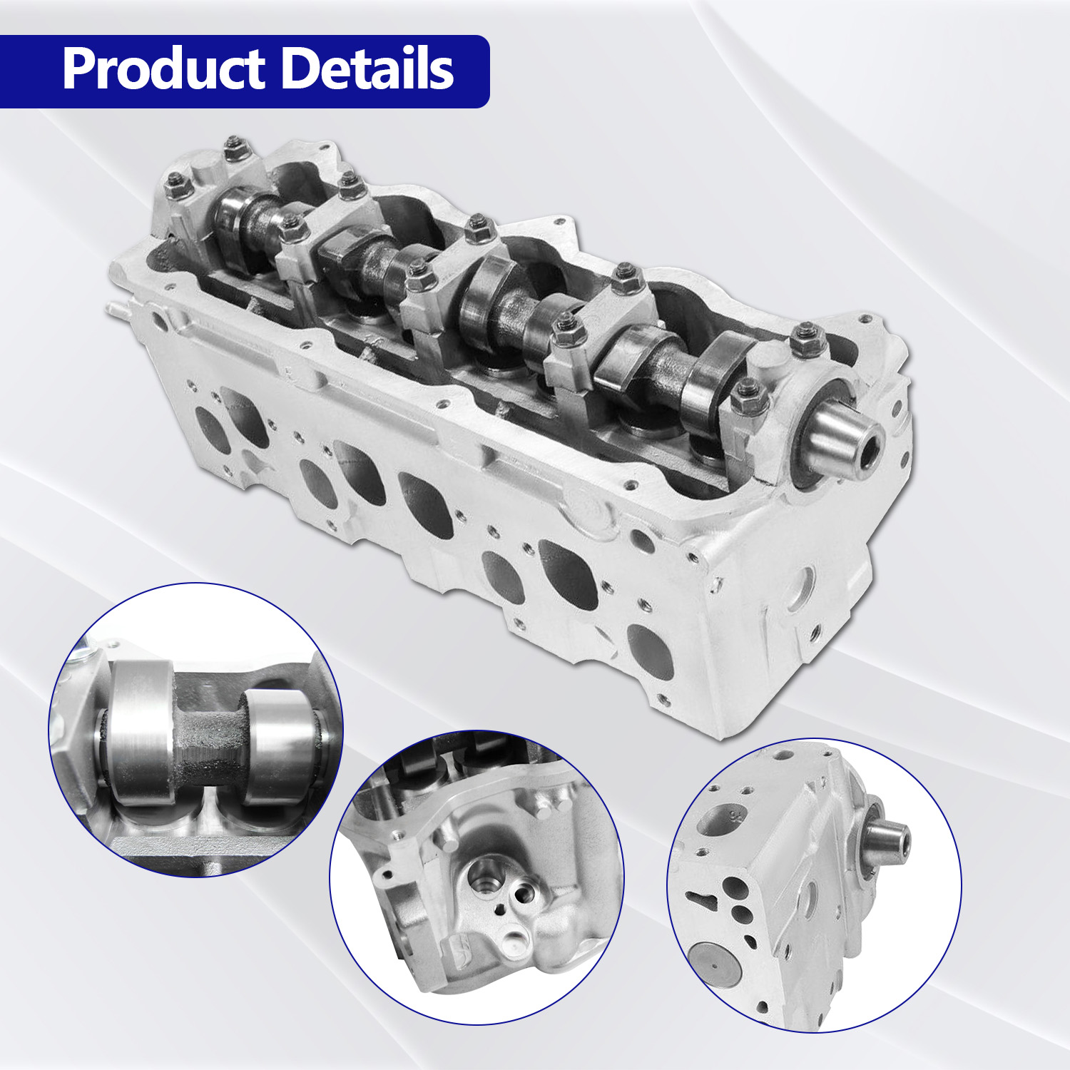 Engine Cylinder Head Assembly for VW 1.9 TDI ALH Engines for Beetle 1998-2007 for Golf 1999-2005 for Jetta 1999-2006 1.9L