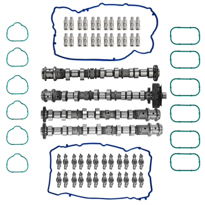 Engine Camshafts Rockers Arm Lifters Kit Replacement for Jeep Wrangler Dodge Durango Challenger Journey Avenger RAM ProMaster for Chrysler 2011-2022, for 3.6L V6