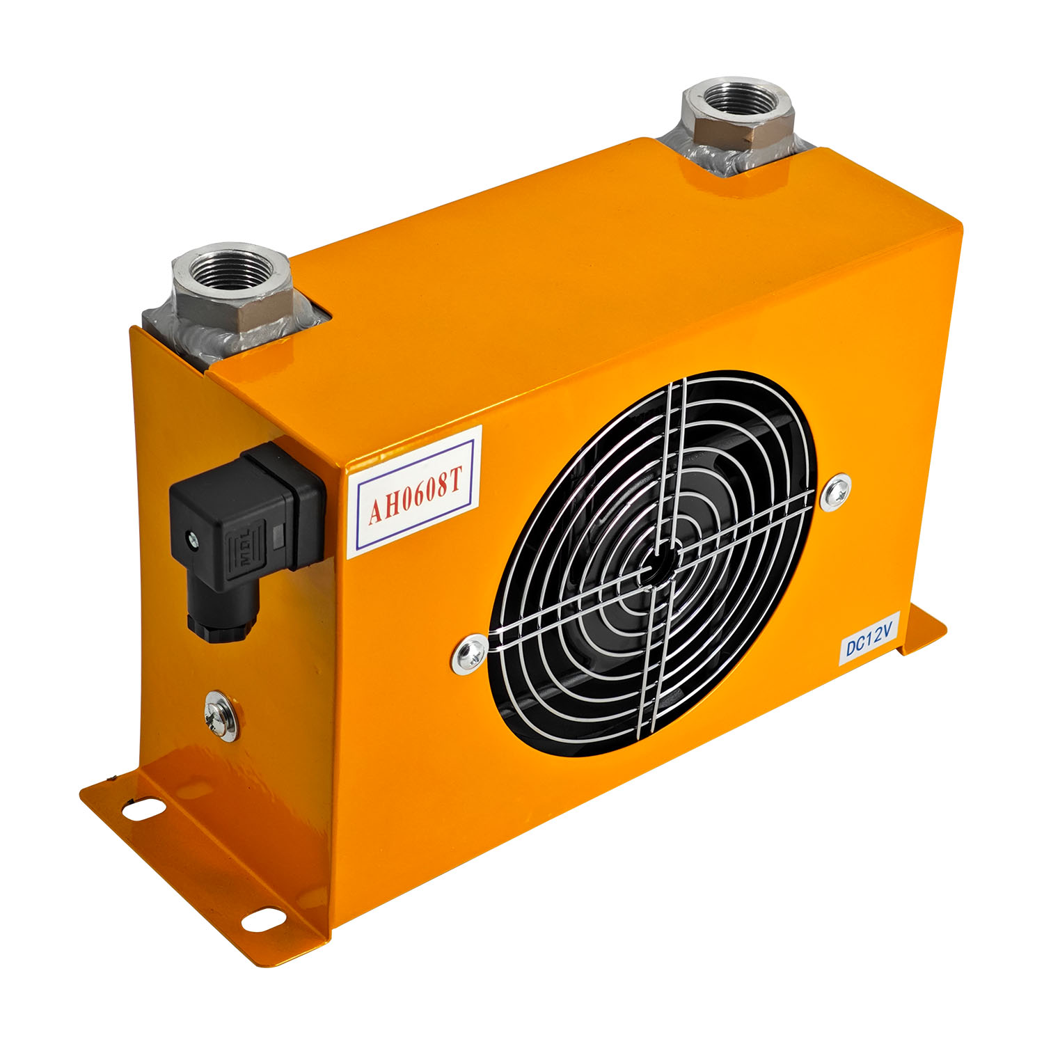 Hydraulic Air Cooler Hardware Tools Fan Air Cooling Oil Cooling Machine Low Noise and Power Usage DC 12V 48W 60L/min