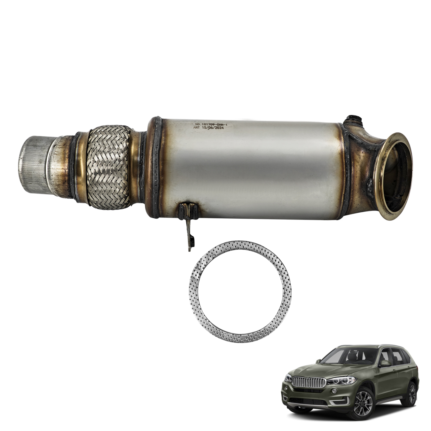 Catalytic Converter for BMW X5 N55(F15) sDrive35i / xDrive35i 3.0L L6 2014-2018