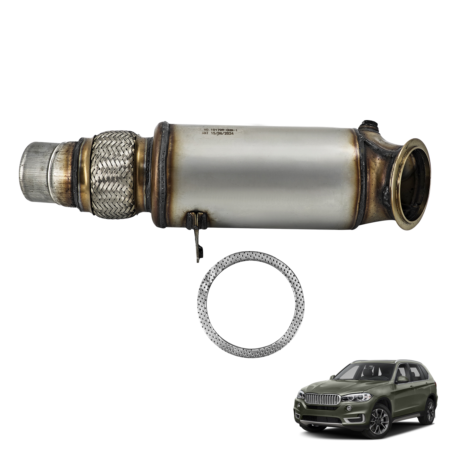 Catalytic Converter for BMW X5 N55(F15) sDrive35i / xDrive35i 3.0L L6 2014-2018