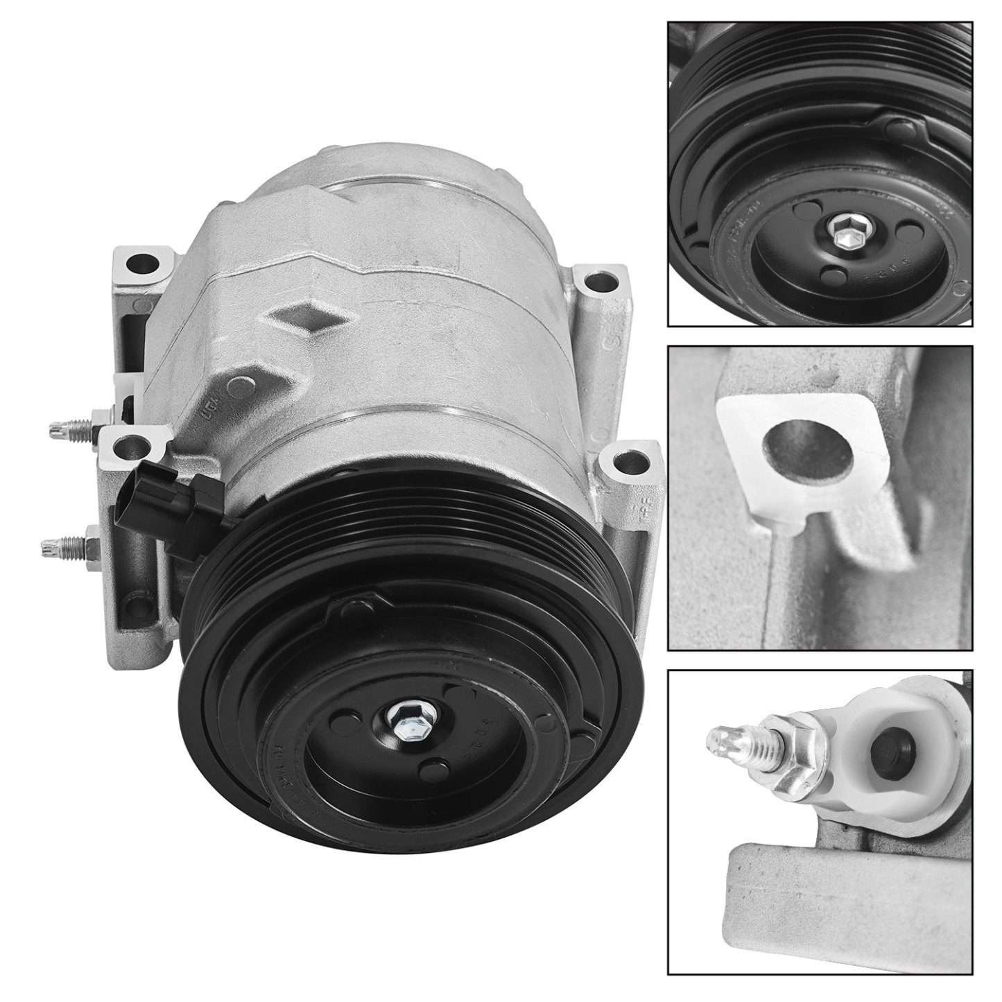 Air Conditioner Compressor w/Clutch fit for Jeep Grand Cherokee 2011-2015, Chrysler 300 2011-2013, Dodge Charger Challenger Durango 2011-2015 