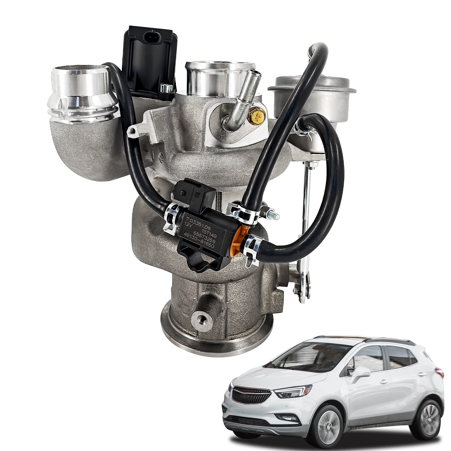 Turbocharger Turbo Kit TD025 fit for Chevy Cruze Trax Buick Encore 1.4L 2016-2019