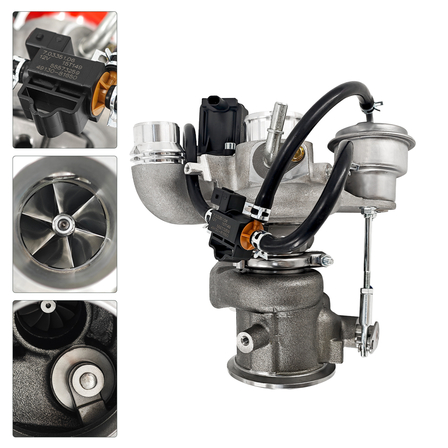 Turbocharger Turbo Kit TD025 fit for Chevy Cruze Trax Buick Encore 1.4L 2016-2019