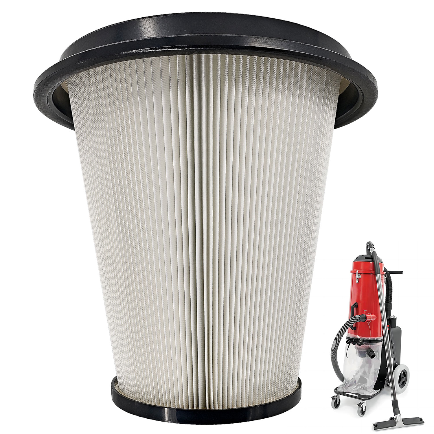 Conical Pre Filter Compatible with Pullman Ermator S26/S3/ S13/F26 for Husqvarna G22 Dust Extractor 