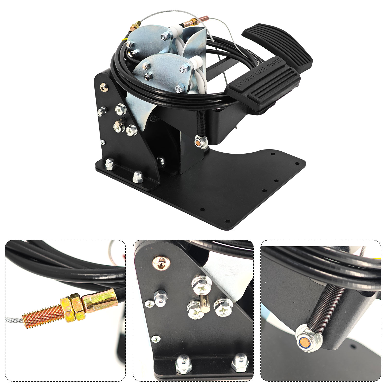ACAR-B7D Dual Control Car Gas Brake Accelerate Pedal Fit for Driver Training Vehicle