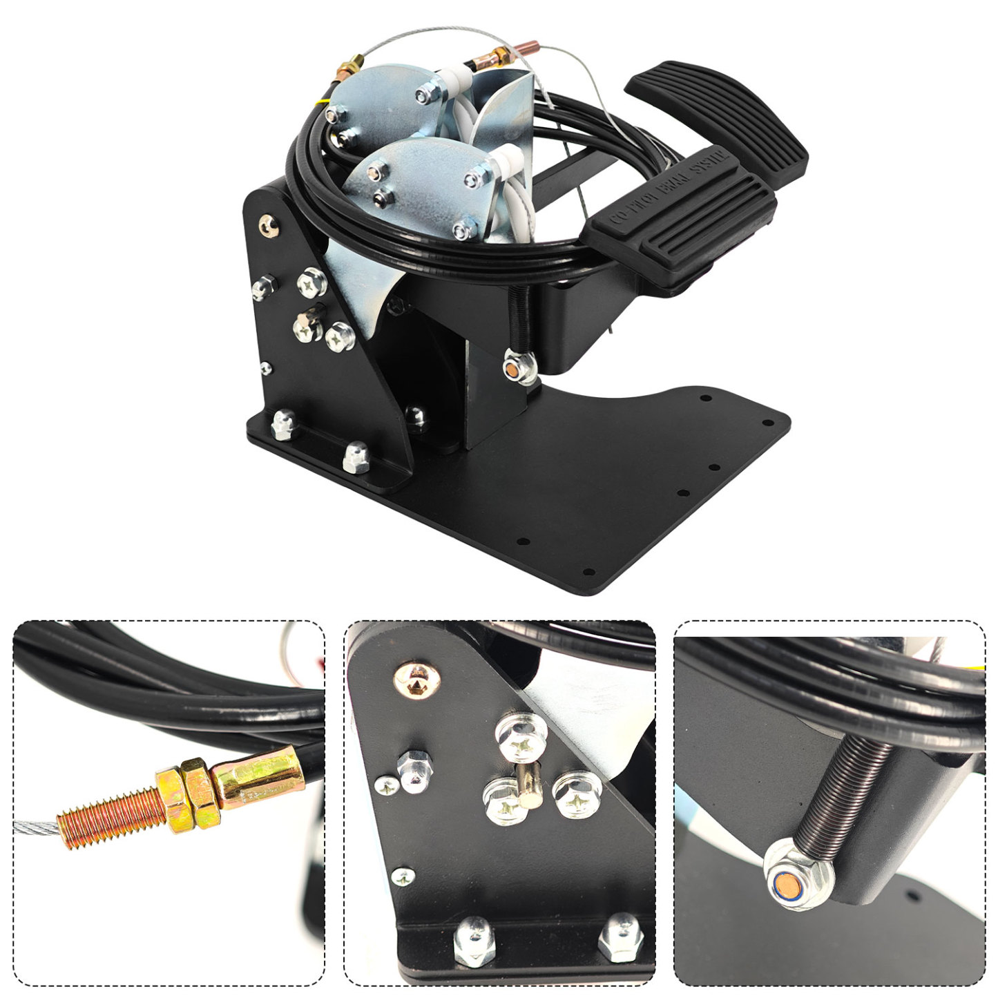 ACAR-B7D Dual Control Car Gas Brake Accelerate Pedal Fit for Driver Training Vehicle