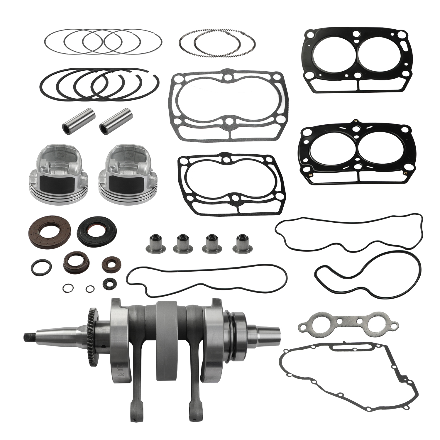 Engine Rebuild Kit 1204334 Crankshaft Piston Gasket Engine Kit For Polaris 800 RZR 2008-2014; For Ranger 800 2011-2017; For Sportsman 800 2008~2009