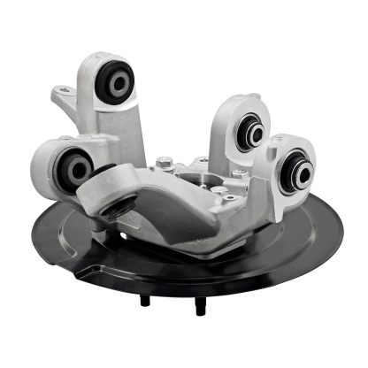 Rear Left Steering Knuckle Assembly Compatible with Ford Explorer 2011-2019, Police Interceptor Utility 2013-2019, AWD, Driver Side Spindle Knuckle w/Wheel Bearing Hub