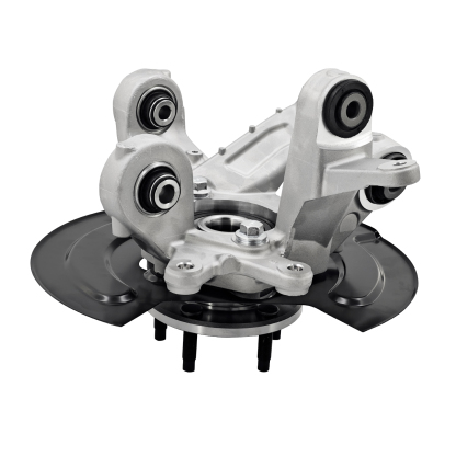 Rear Left Steering Knuckle Assembly Compatible with Ford Explorer 2011-2019, Police Interceptor Utility 2013-2019, AWD, Driver Side Spindle Knuckle w/Wheel Bearing Hub