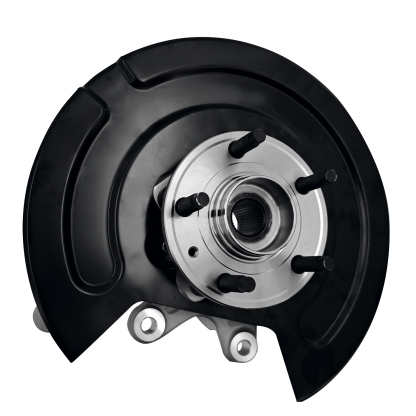 Rear Left Steering Knuckle Assembly Compatible with Ford Explorer 2011-2019, Police Interceptor Utility 2013-2019, AWD, Driver Side Spindle Knuckle w/Wheel Bearing Hub