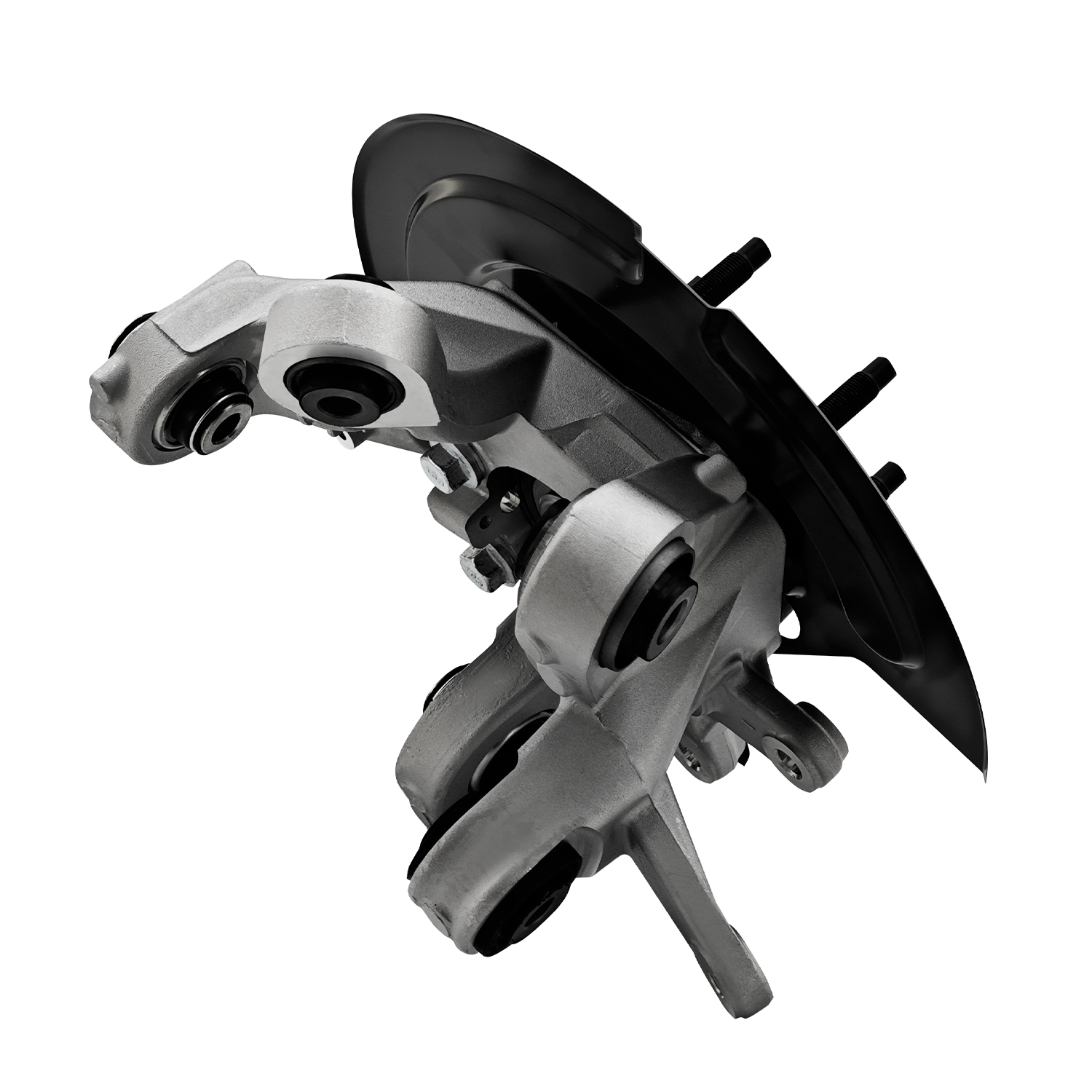 Rear Left Steering Knuckle Assembly Compatible with Ford Explorer 2011-2019, Police Interceptor Utility 2013-2019, AWD, Driver Side Spindle Knuckle w/Wheel Bearing Hub