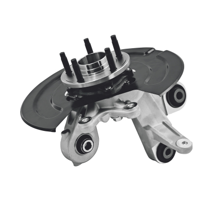 Rear Right Steering Knuckle Assembly fit for Ford Explorer 2011-2019, Police Interceptor Utility 2013-2019, AWD, Passenger Side Spindle Knuckle w/Wheel Bearing Hub